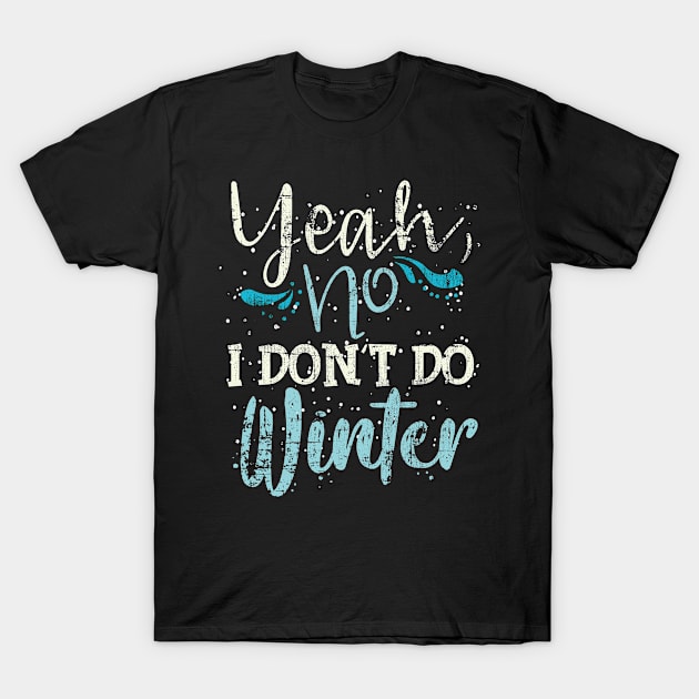 Winter Snow T-Shirt by Teeladen